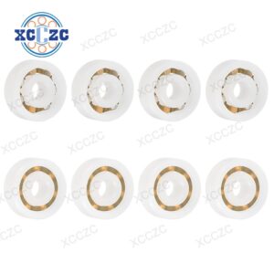 623 POM Plastic Bearings 3 x 10 x 4 mm Glass Ball Nylon Cage Deep Groove Ball Bearings