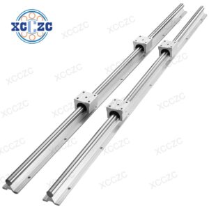 SBR20UU Slide Blocks Linear Guide Rail and Bearings Kit for Automated CNC Router Machines