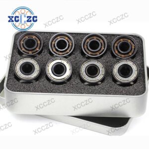608 8x22x7mm Hybrid Ceramic Small Deep Groove Ball Bearings For Skateboard Inline Roller Skate Wheels