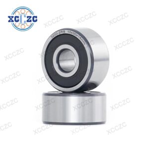 3200 Double Row Sealed Angular Contact Ball Bearing 10 × 30 x 14mm for Electric Motor, Agricultural Machinery