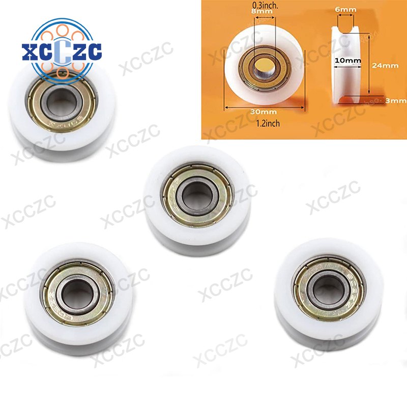 rubber coated pulley bearing for 3d printer accuracy
