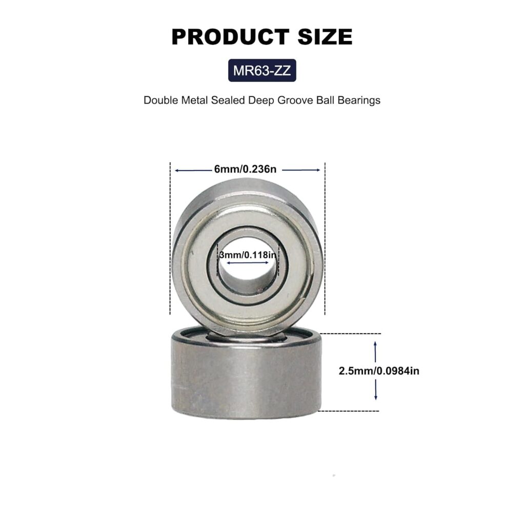 MR63ZZ bearing