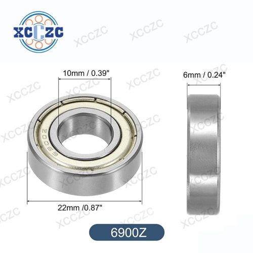 6900ZZ 10x22x6mm Thin-Walled Deep Groove Ball Bearing for Robot Precision Equipment-2
