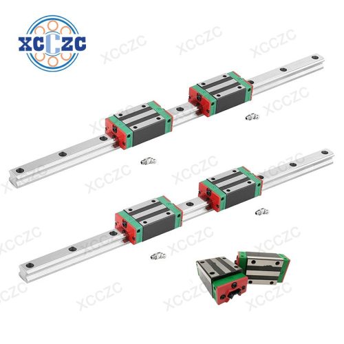 HGH20CA Linear Guide Bearing Slider Block Linear Motion Rail Kit for CNC Machine Routers DIY-4